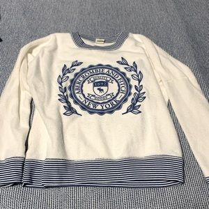 Abercrombie reversible sweater size small